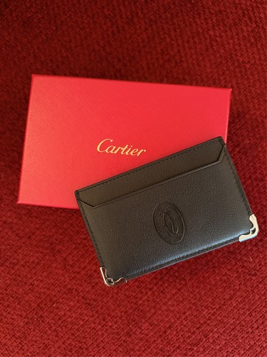 Cartier schwarzes leder - cartier,
