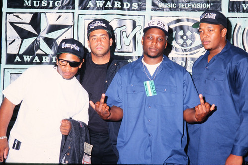 Photo transparency - n.w.a,