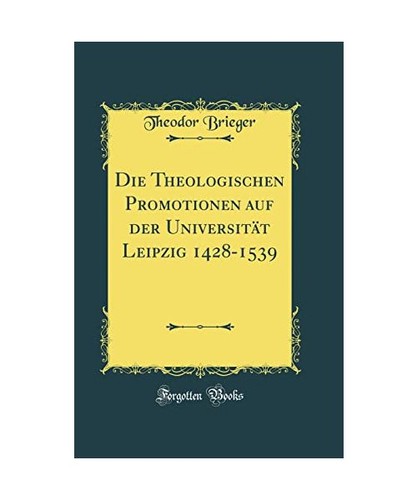 Die theologischen promotionen - die,