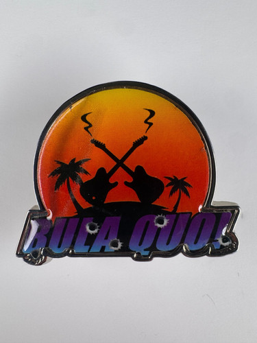 Status quo badge - quo, rick