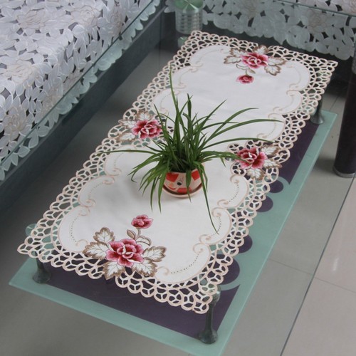 Satin stoff tischdecke - stoff,