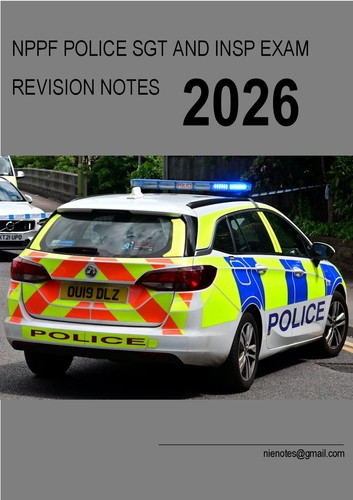 Police sgt insp promotion - police, nppf