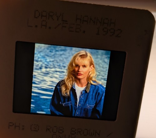 Daryl hannah 35mm diafoto - hannah,,