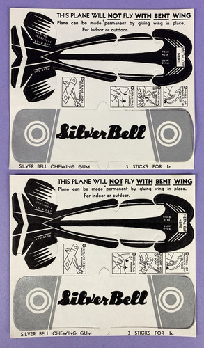 Fleer silver bell - 2, kaugummi