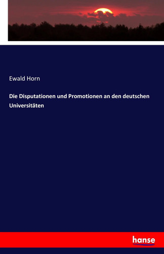 Die disputationen und - disputationen,