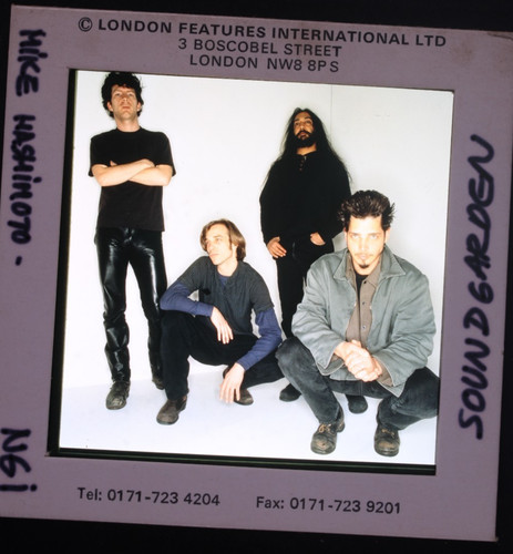 Soundgarden photo transparency - photo,