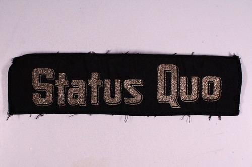 Status quo patch original - status,
