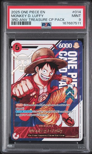 Rare psa one piece - piece, monkey