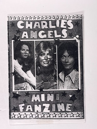 Charlie angels mini fanzine - angels,