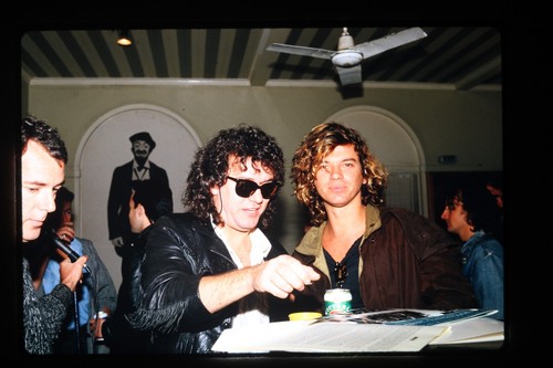 Inxs photo transparency - inxs,