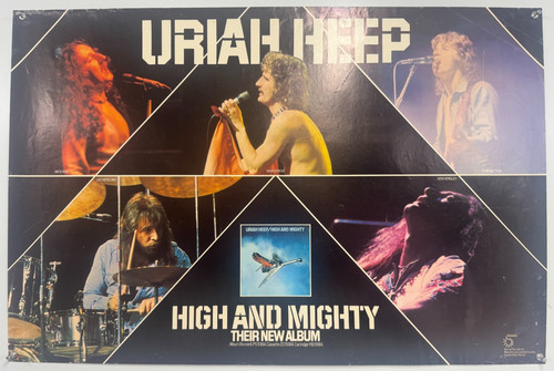 Uriah heep poster original - poster,